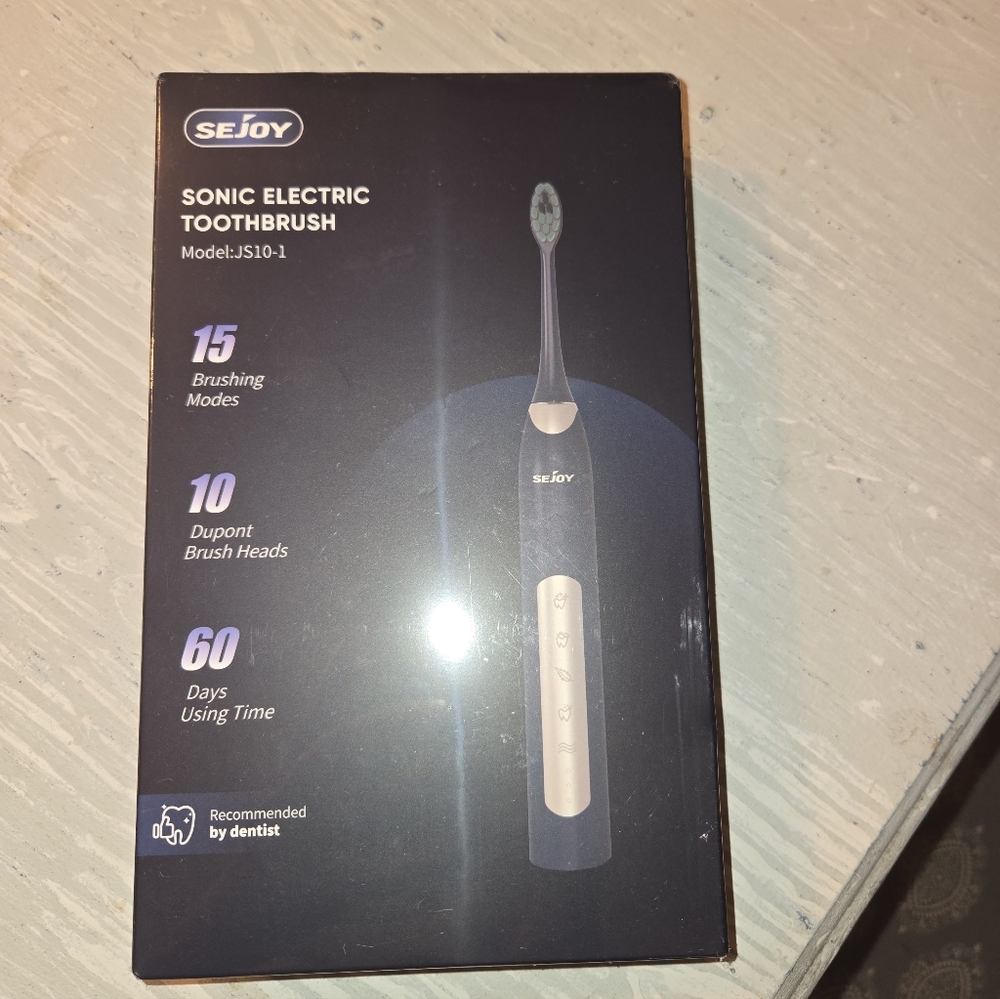 Sejoy Sonic Electric Toothbrush New